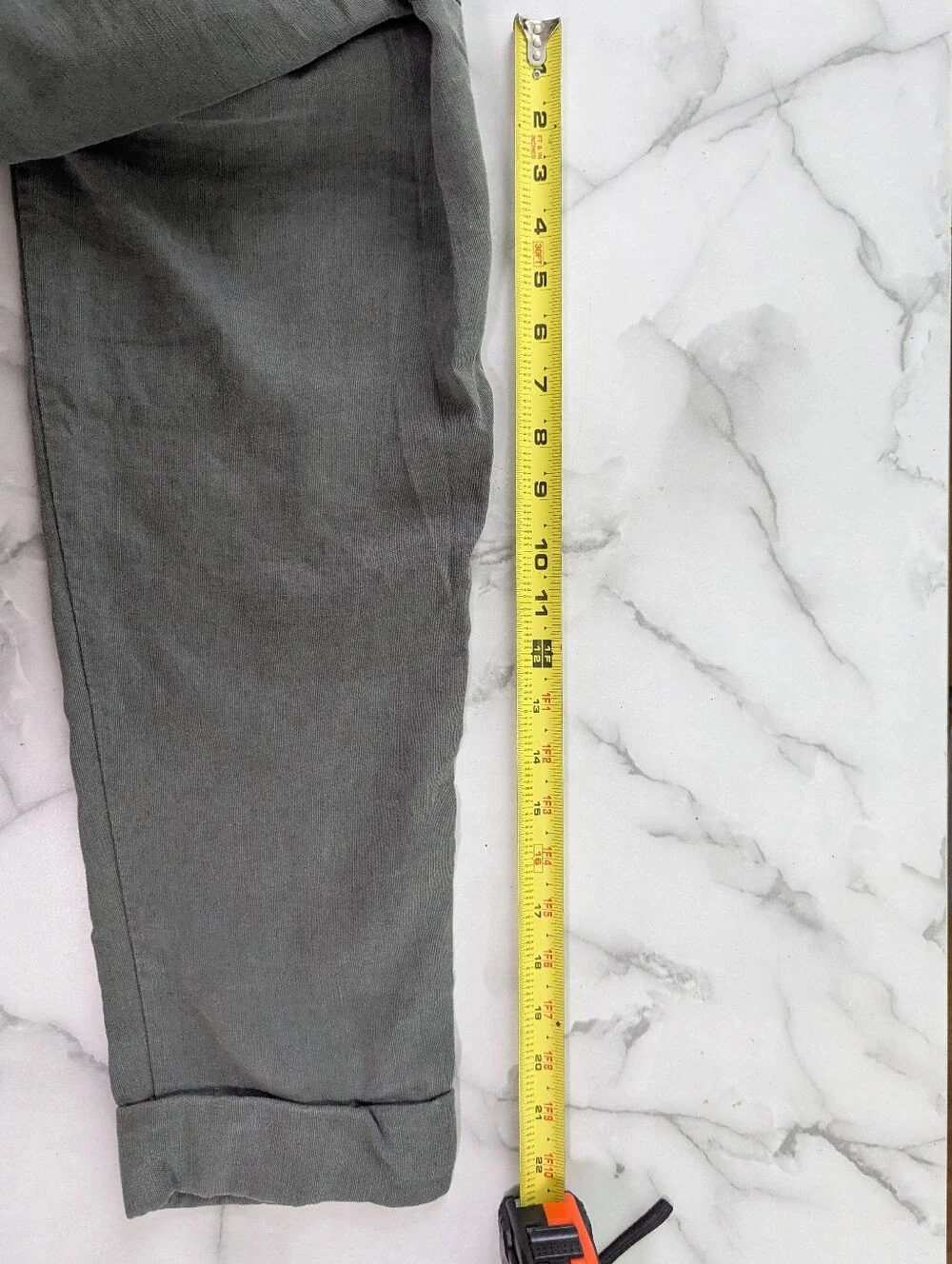 Aritzia Wilfred Allant Ribbon Tie Waist Crop Length Linen Pleated Green 00